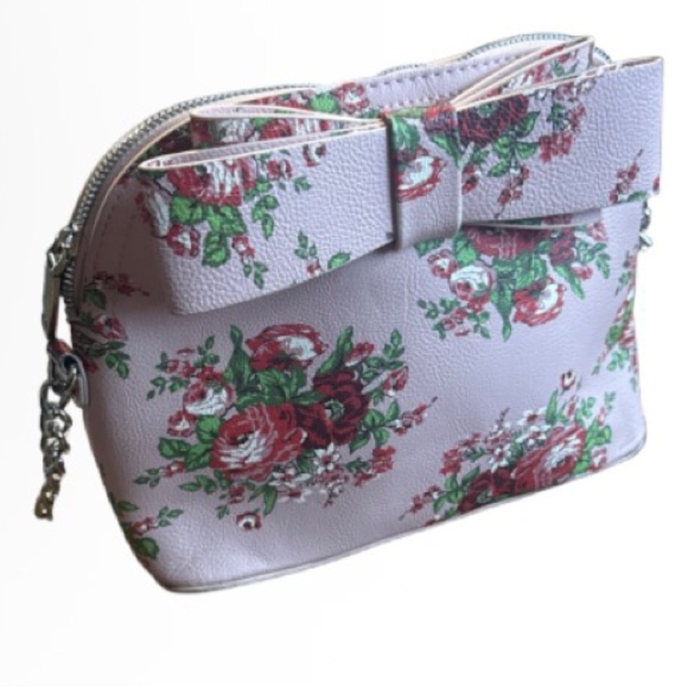 Betsey johnson big bow Floral Print Women's Bag